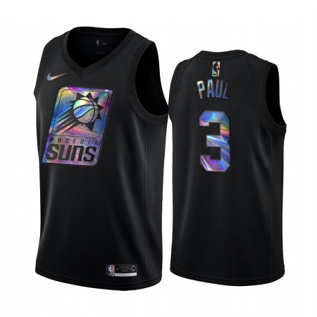 Herren NBA Phoenix Suns Trikot Chris Paul 3 Iridescent HWC Collection Swingman